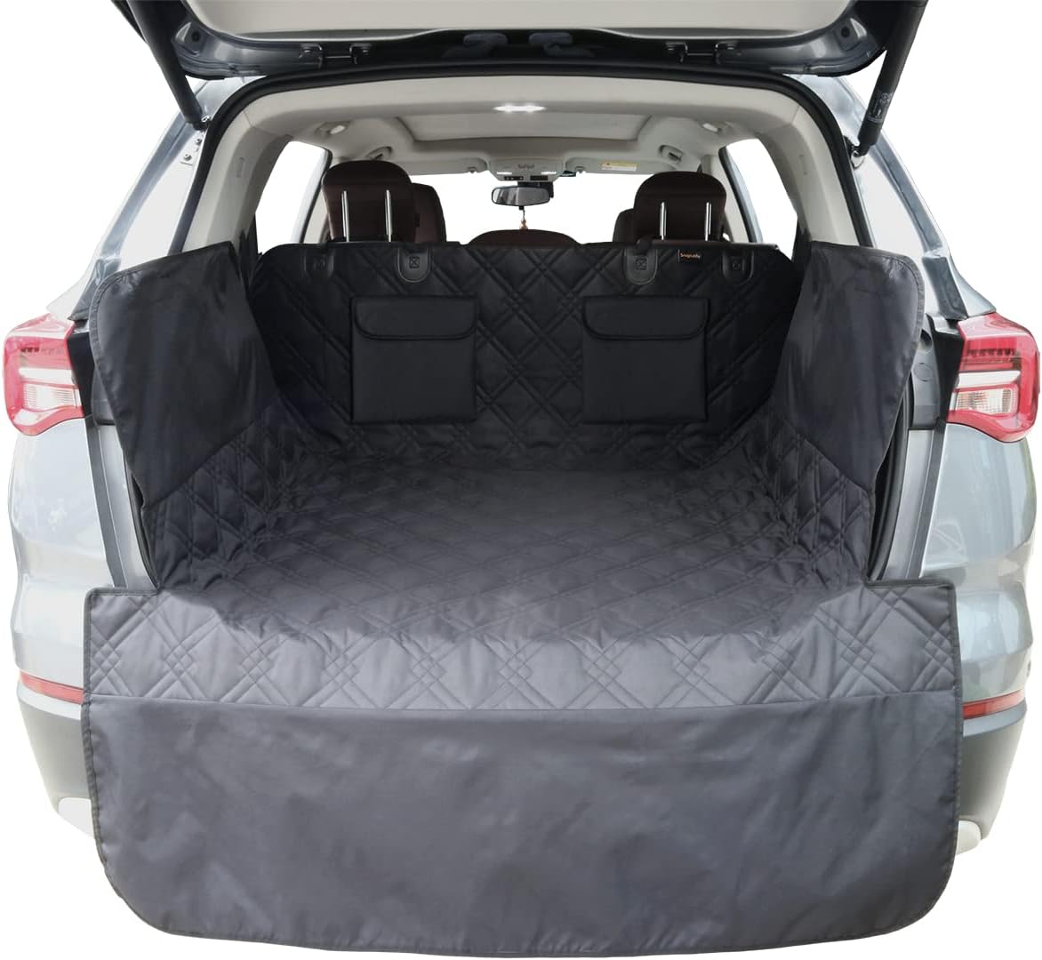 snugcubby Dog Cargo Liner for SUVs and Cars, 55 inchesx91 inches Dog