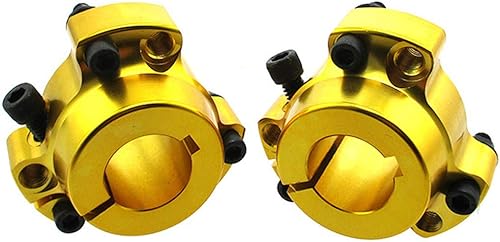 Miniatura 10 de TC-Motor Lightened Billet Aluminio 1" 0.984 in Bujes de rueda trasera Pernos de 14" para carreras Go Kart Drift Trike Cart (azul)