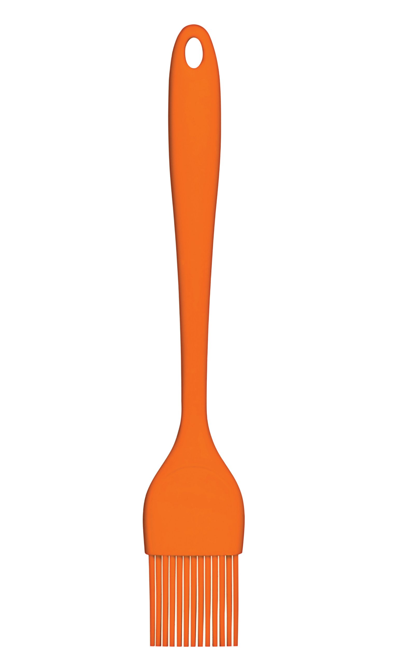 Orsina Orange Pastry BrushNon-Stick Silicone Brush With Ergonomic HandleHeat Resistant Up To 240Degrees from B&Q
