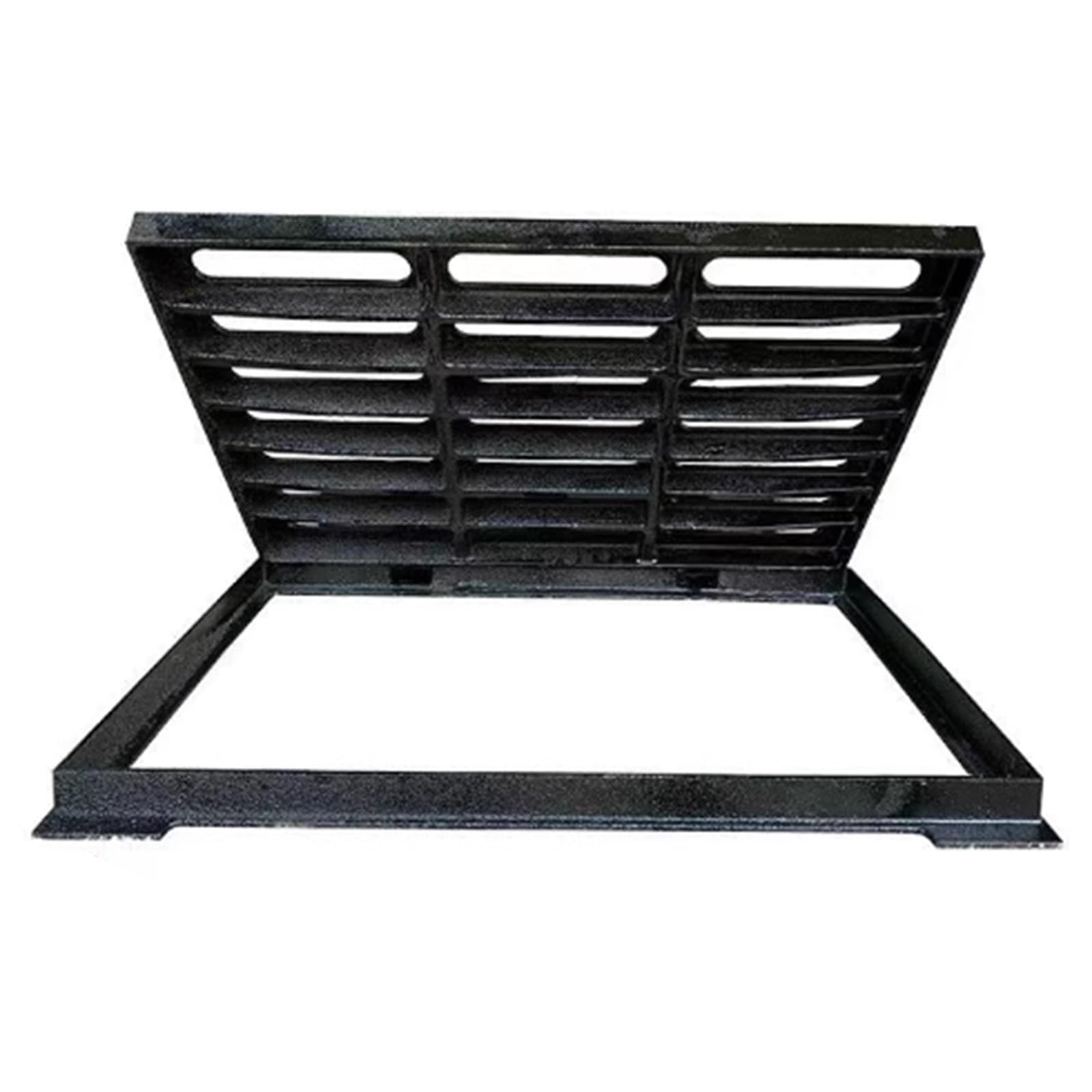 Grille de Protection en Fonte Renforcée 20 Tonnes Rectangulaire pour Aménagement Extérieur