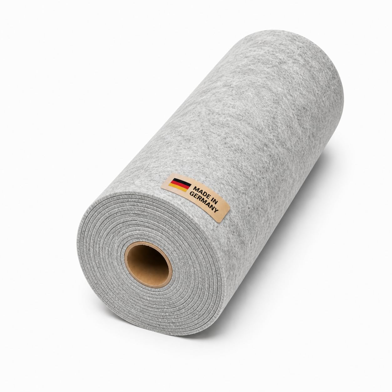 PUNDMANN 4-Wege-Superstretch Carpet Filz 3mm 390g pro m² gerollt für Fahrzeug Innenraum Ausbau Wohnmobil Wohnwagen Camper Caravan KFZ (Silbergrau, 2m² (2m x 1m))