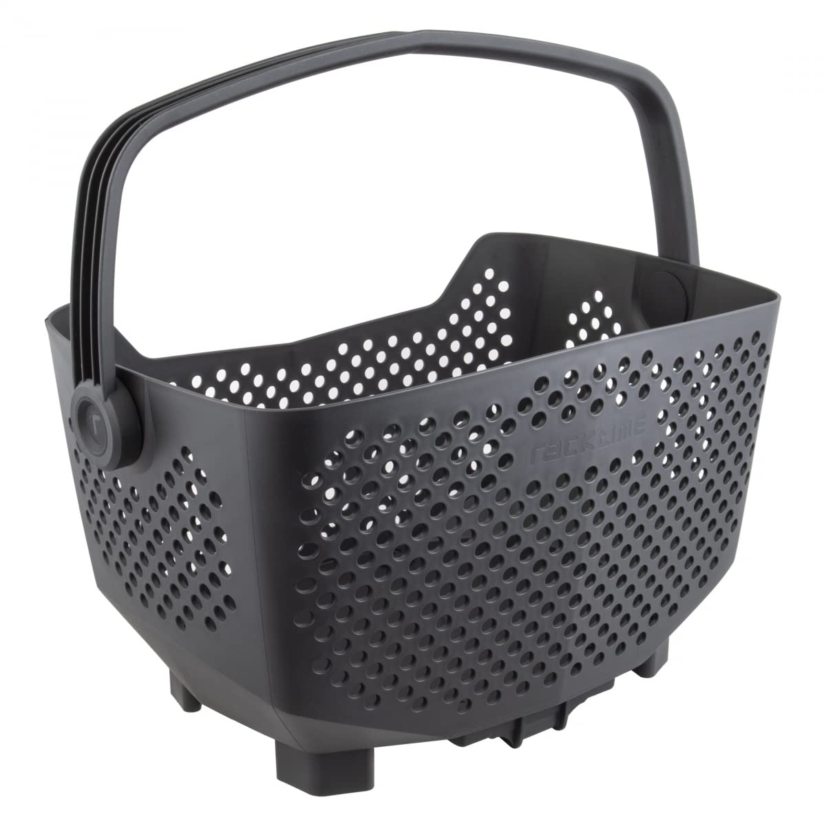 Tubus Unisex - Adult Racktime Baskit Edge 2.0 System Basket, Black, 43 x 24 x 29 cm