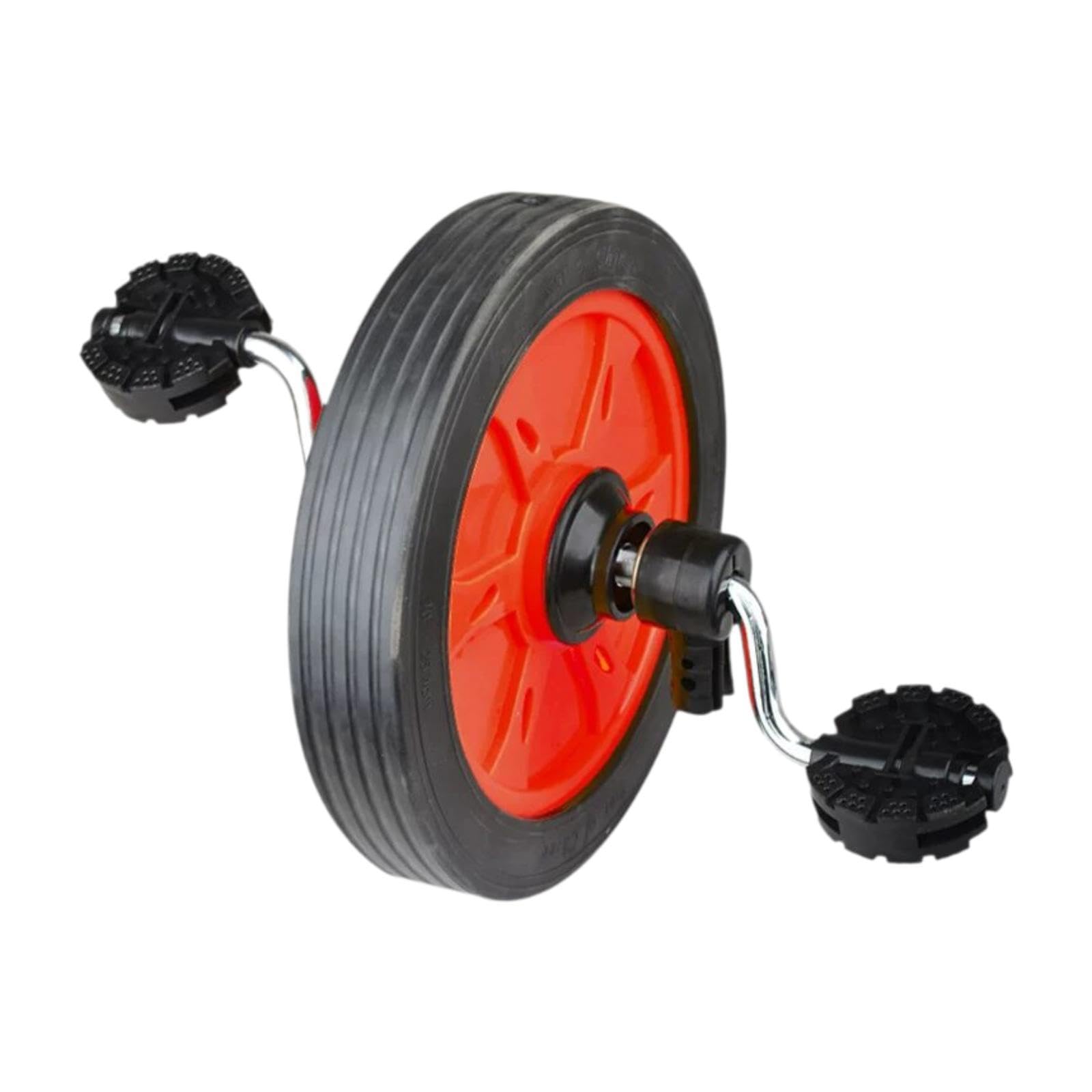Roues de Rechange pour Enfants, Montage Facile, Compatibles avec Tous Les Modèles, Pneus en Mousse, Roulements, Roues de 1 Pouce, Rouge