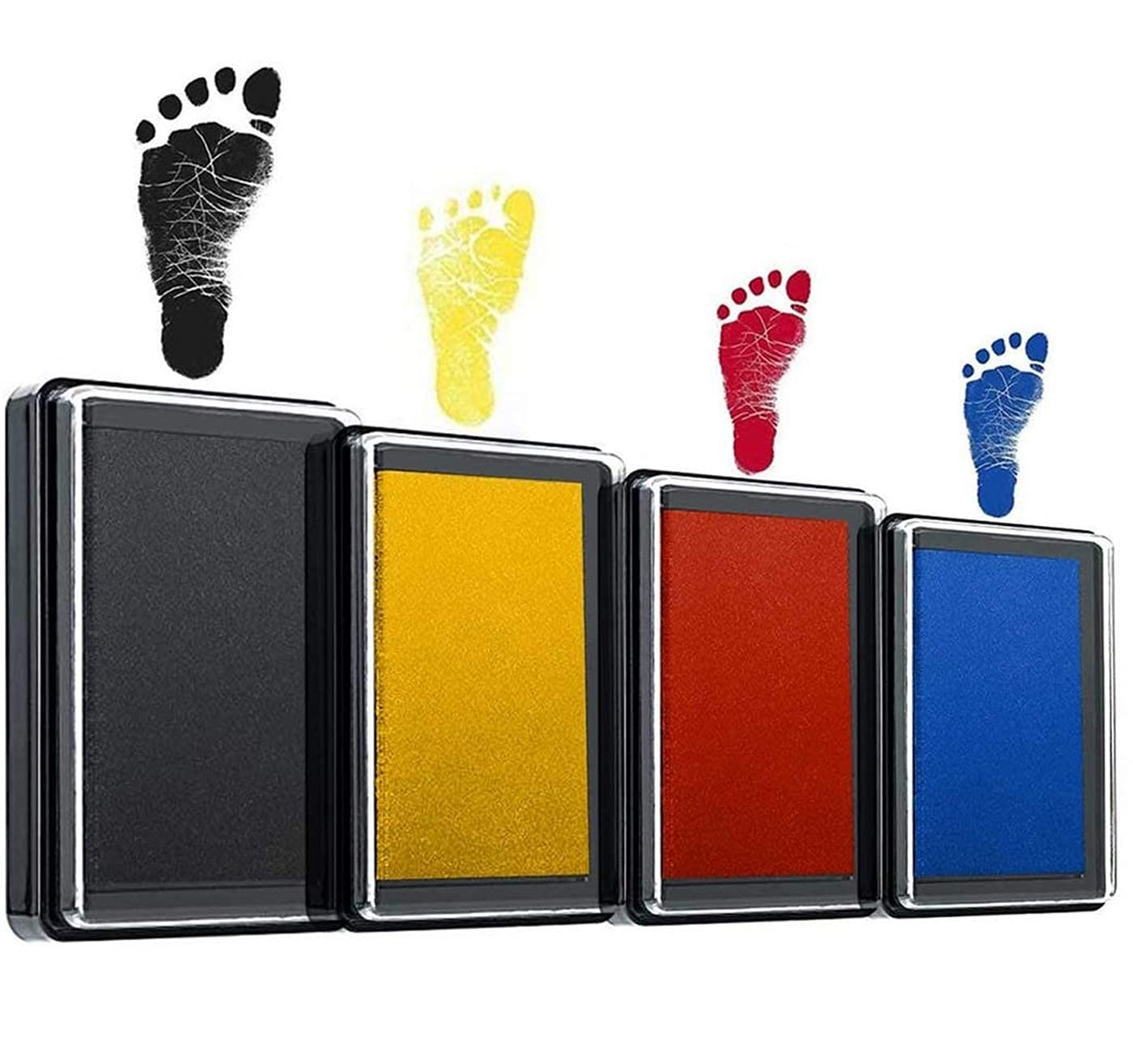 Buy Baby Footprint Kit Inkless Hand & Foot Print Kit Safe Reusable