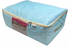 Acid Free Storage Box for Quilts - Turquoise 22”x15”x8”