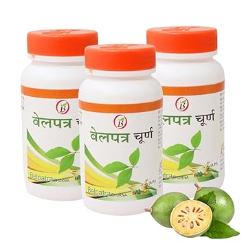 Bharat Ayurvedic Aushdhalaya Belpatra Churna, Powder 100gm (Pack of 3)