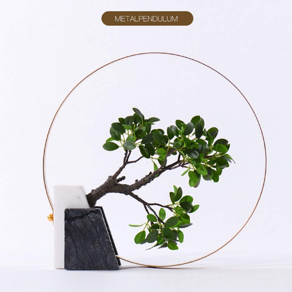 Adornos De Eucalipto Bonsái Artificial, Decoración De Plantas para Porche, Pasillo Y Sala De Estar, Decoración De Árboles De Simulación De Bonsái Artificial para Hotel Y,