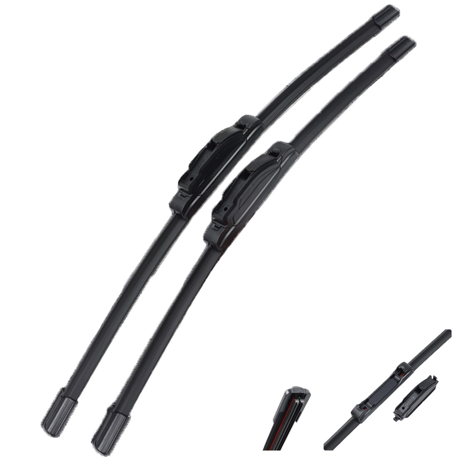 Limpiaparabrisas para Fia-t Panda Cross 2021-2024,Rendimiento Todo Clima, Silicio Seis Capas, Limpieza Alta Eficiencia, Duradero Estable, Silencioso