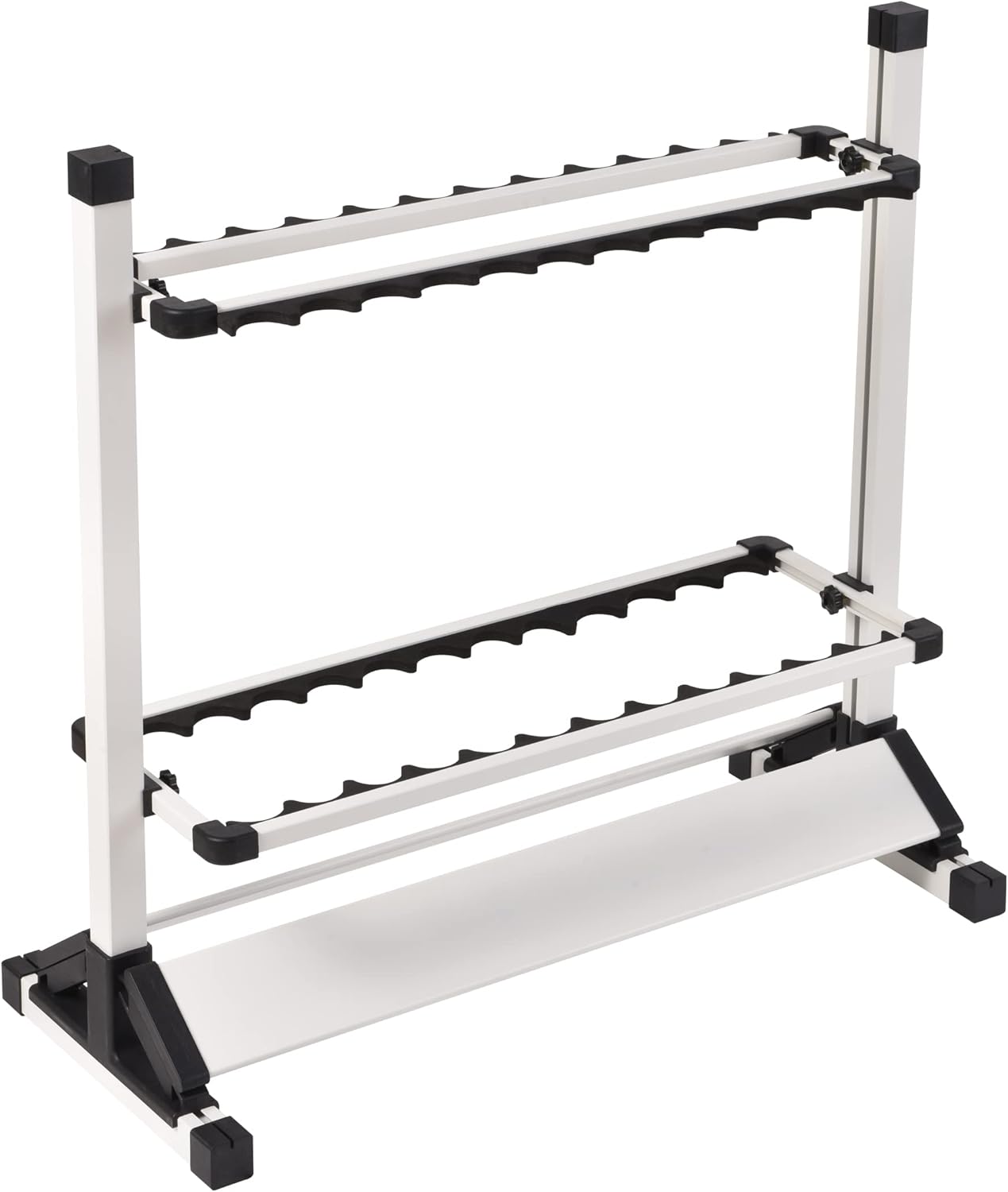 Fishing Rod Holders,Aluminium Fishing Pole Holders,Portable Fishing Rod Rack,Holds Up to 24 Rods,Fishing Pole Vertical Ground Display Rack