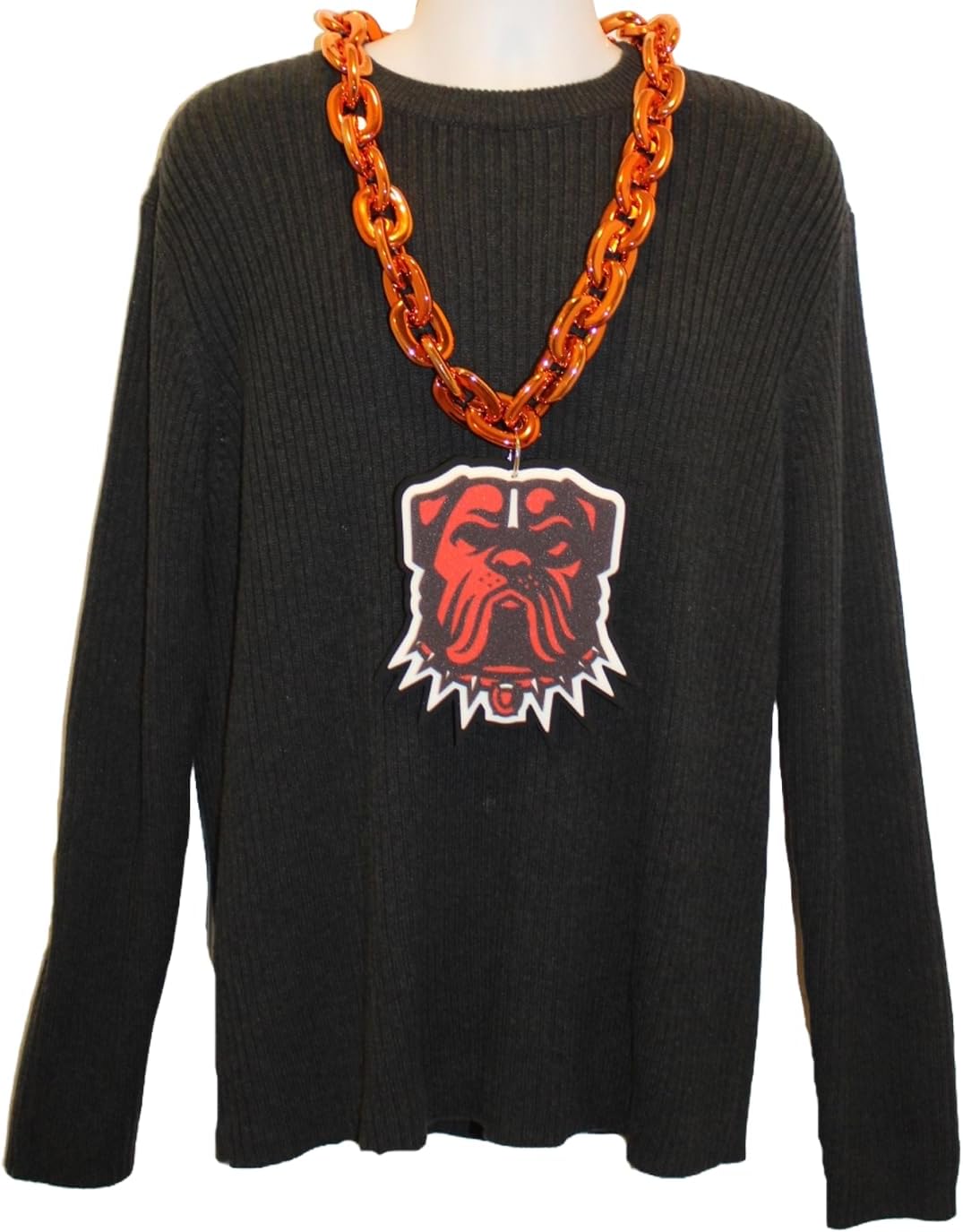 aminco Cleveland Browns New Dawg NFL Fan Chain, Orange