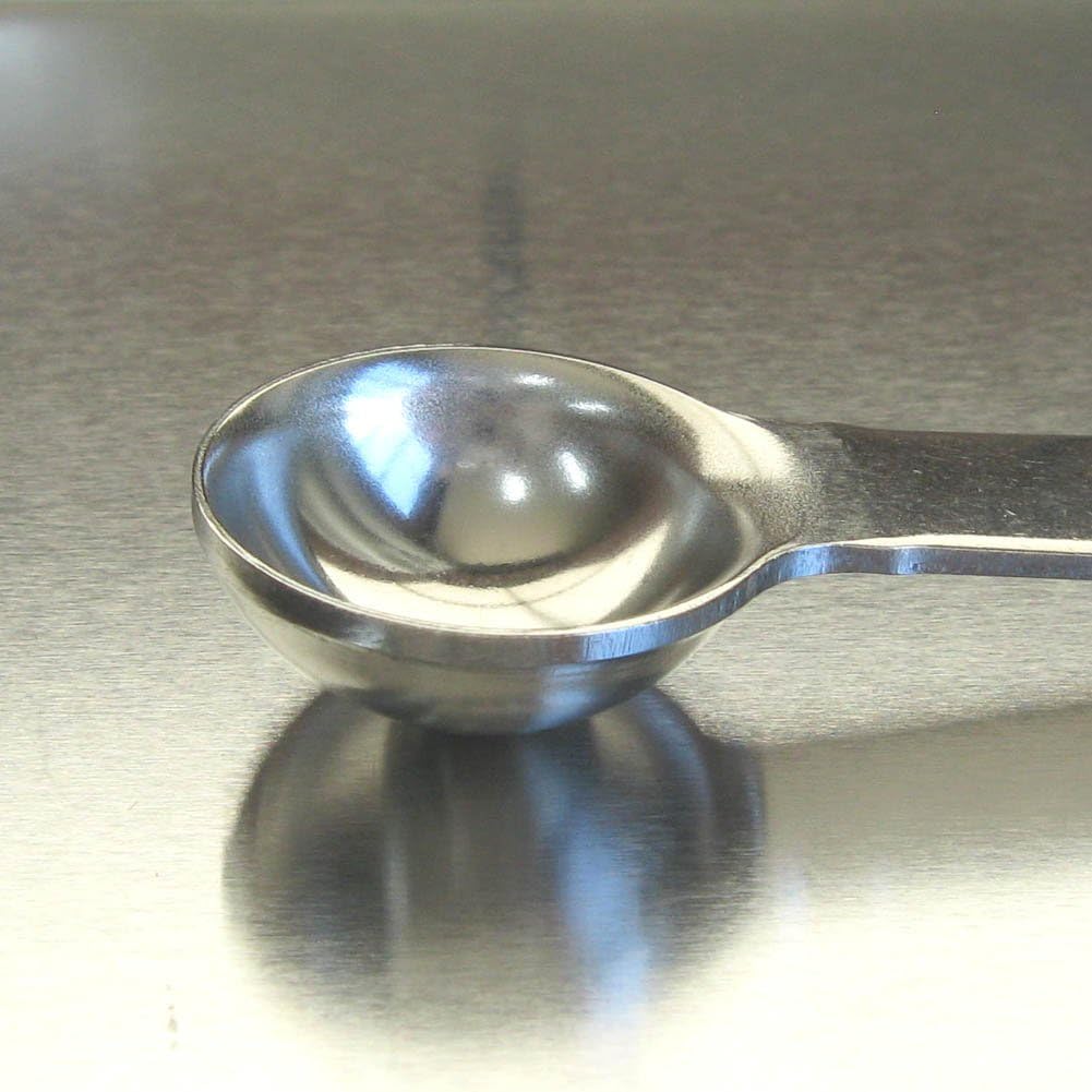 Nagao Tsubamesanjo Extra Thick Measuring Spoon, 0.1 fl oz (2.5 cc), 18-8 Stainless Steel, Made in Japan