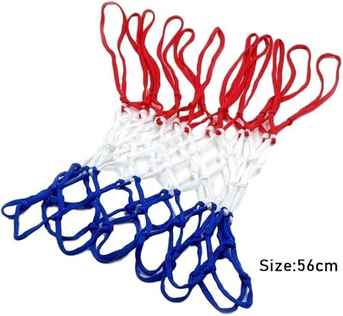 Miniatura 8 de CUIKOSAER Red de baloncesto - Redes de baloncesto duraderas, repuesto de red de baloncesto profesional, red de aro de baloncesto para llantas de