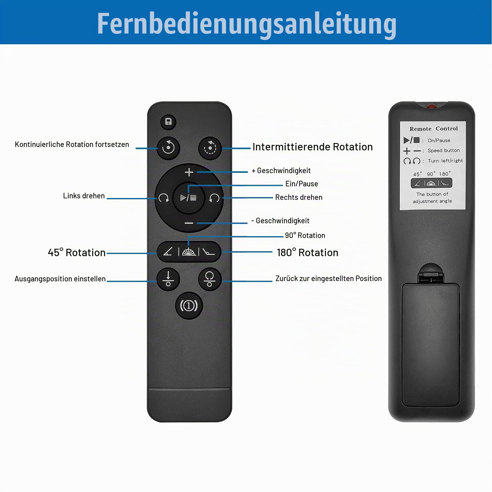 2 in 1 Elektrischer Drehteller 22cm, Automatische Drehplatte 360 Grad ruhige Drehung mit Fernbedienug, 8kg Drehteller Elektrisch für Fotografie (Weiß, L)