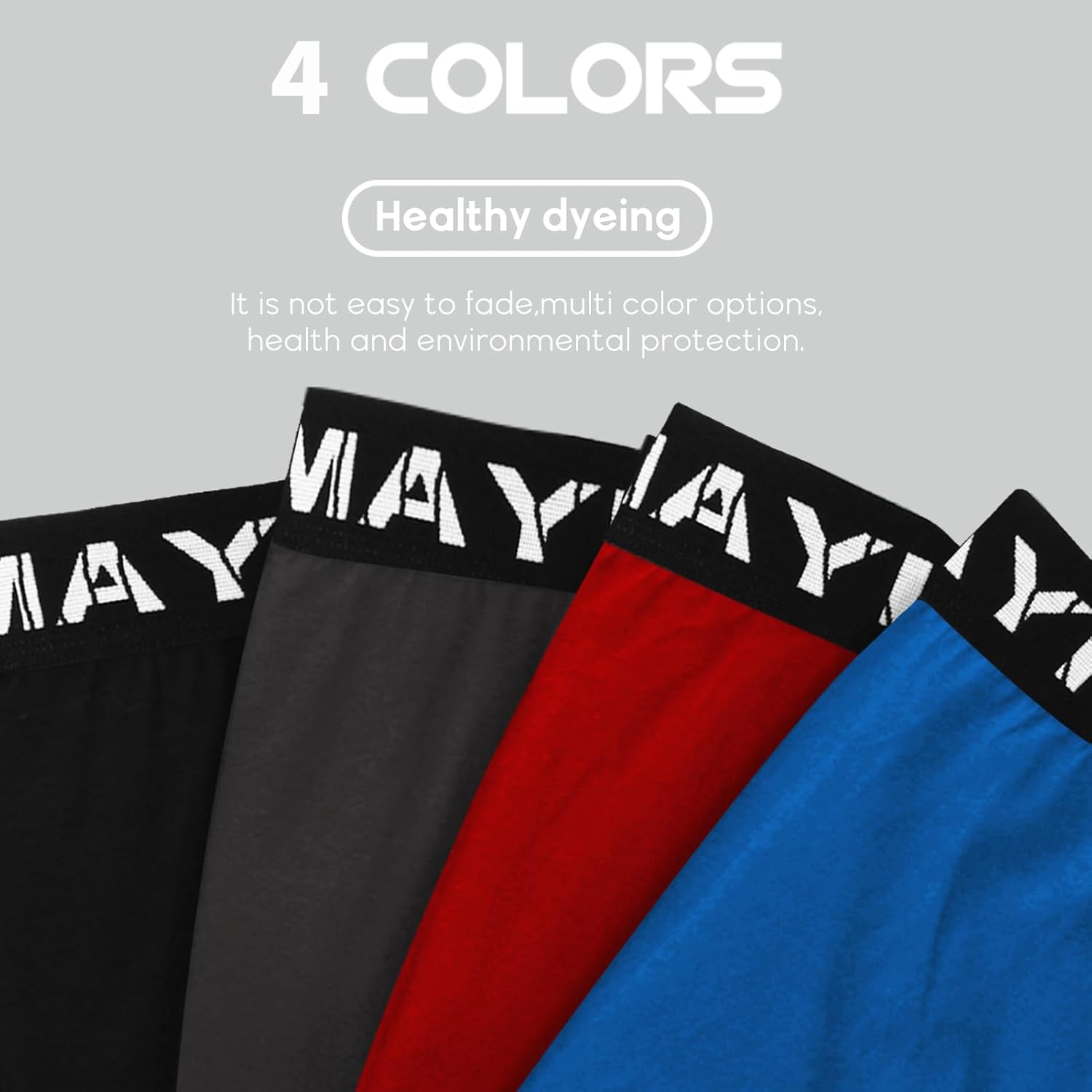 5Mayi Mens Boxers for Men Cotton Men's Underwear Boxer Shorts for Men Pack - Image 5