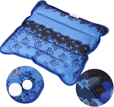 Amazon Co Jp ひんやり枕 冷却マット 水充填アイス枕椅子パッド 赤ちゃん 子供 学生 オフィス 車 旅行 多機能 子供 大人 防水アイス枕 夏用 熱中症 暑さ対策 滑り止めマット 1 ホーム キッチン