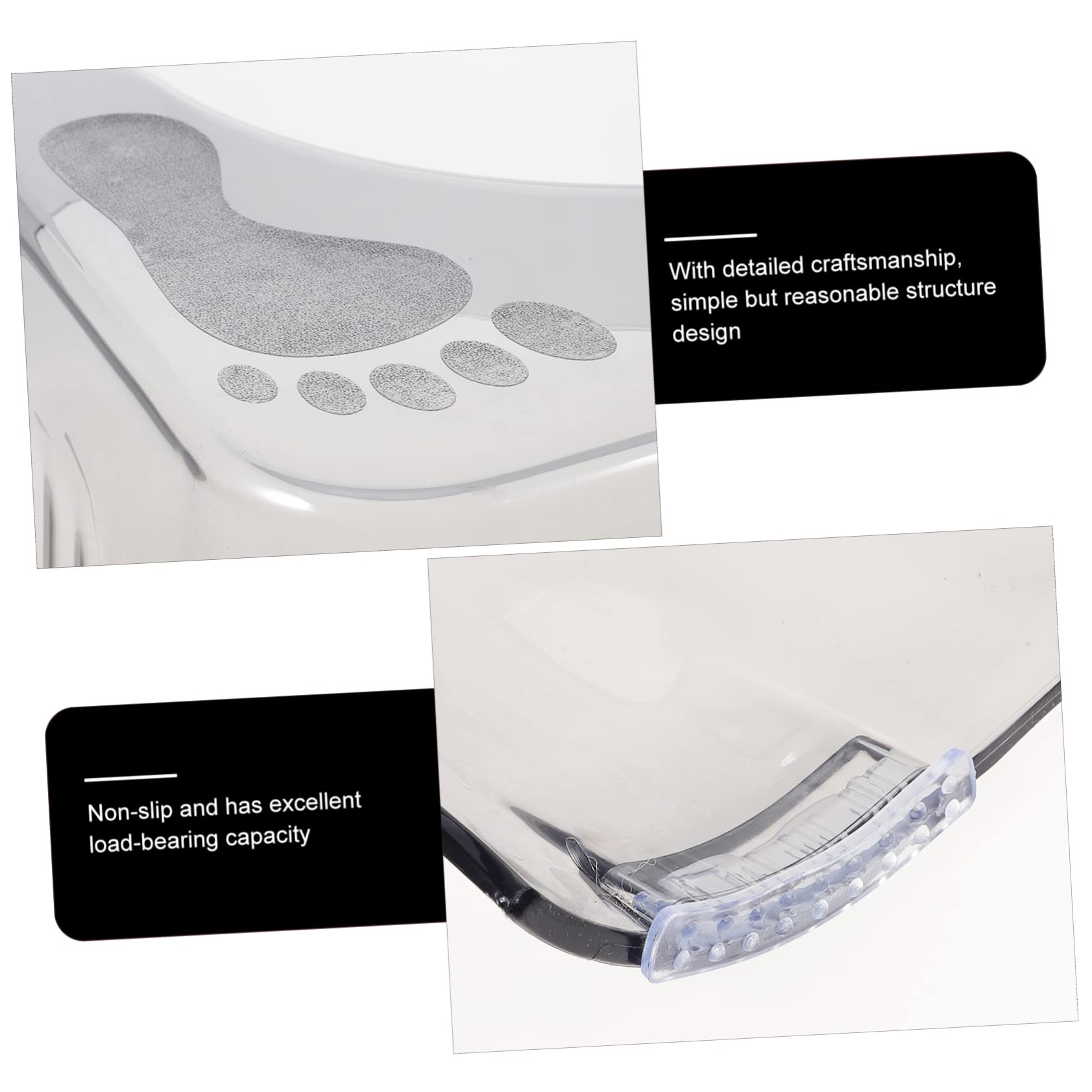 Sgabello Per Wc Gradino Antiscivolo Rialzato Per Bambini Resistente E Comodo Per Uso Domestico in Bagno