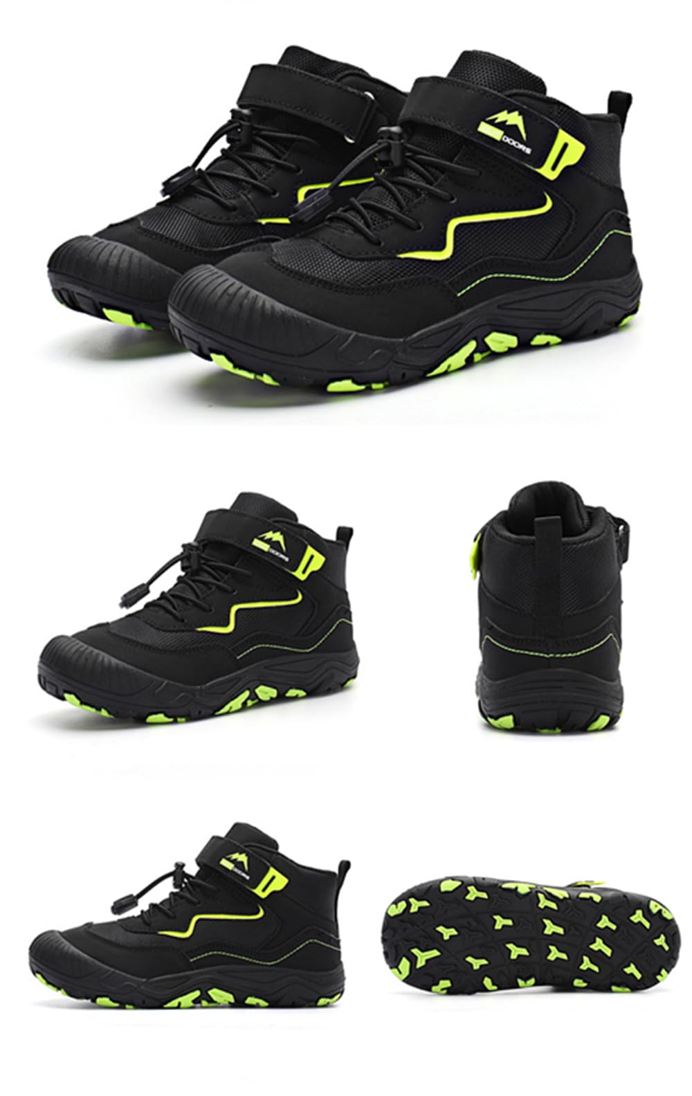 Dziecięce buty trekkingowe unisex dziecięce buty turystyczne dla dzieci antypoślizgowe lekkie buty górskie trekking buty dla dzieci oddychające sportowe szerokie palce 27-37