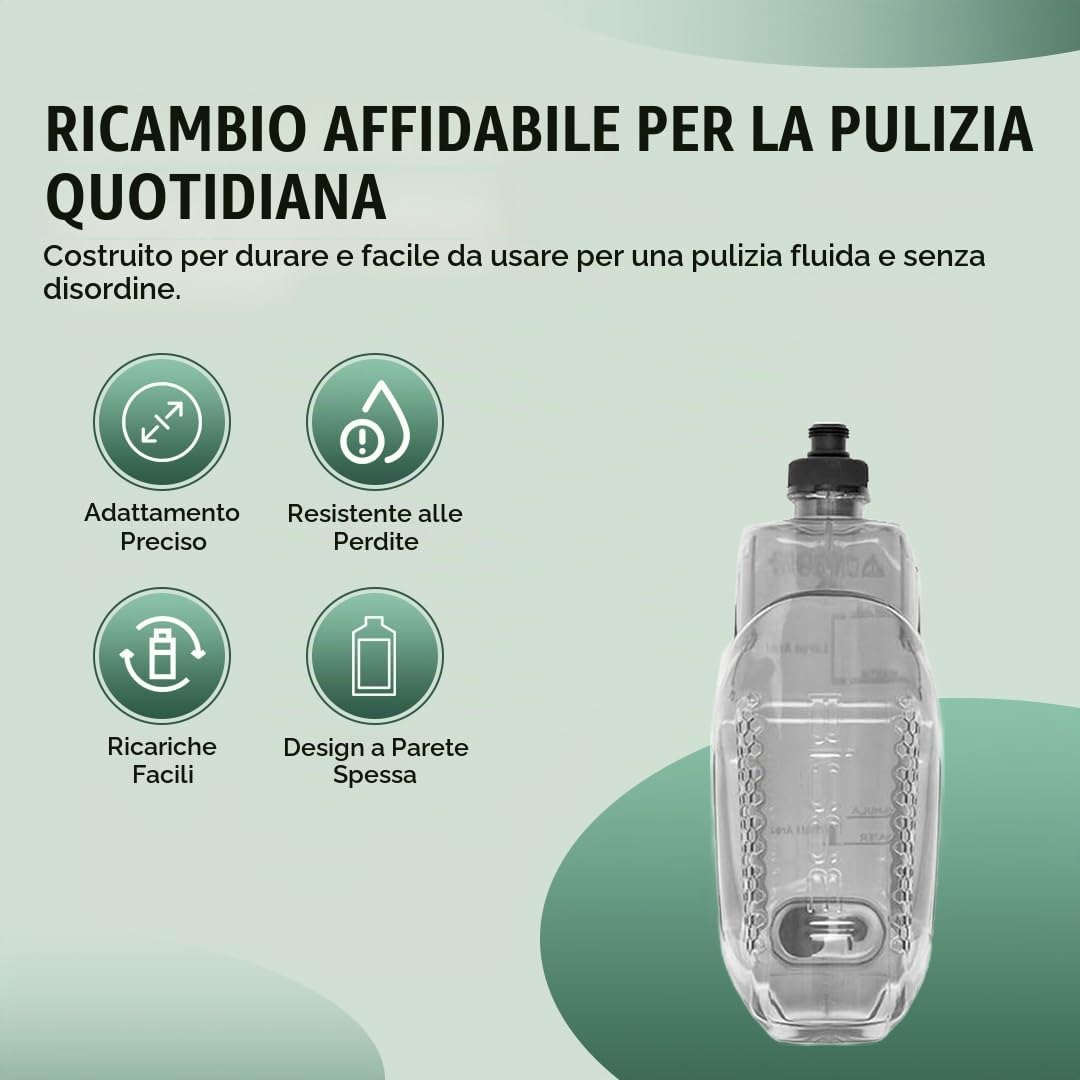 Serbatoio di ricambio per aspirapolvere Bissell CrossWave HydroSteam, adatto ai modelli 35151, 3515, 35152 e 3518