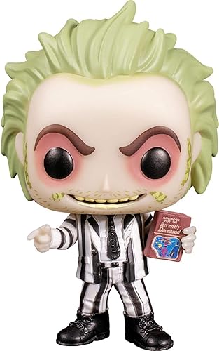 Miniatura 1 de Funko Películas POP! #1010 - Beetlejuice [Manual del GIT recientemente fallecido] NYCC 2020 Exclusivo compartido