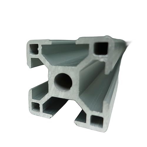 SANTIE Perfiles de aluminio de ranura en T de 1.181 in x 1.181 in con ranura en T de 0.315 in corte a longitud 1.969 in, perfil de extrusión de disponible en Yaxa Guatemala