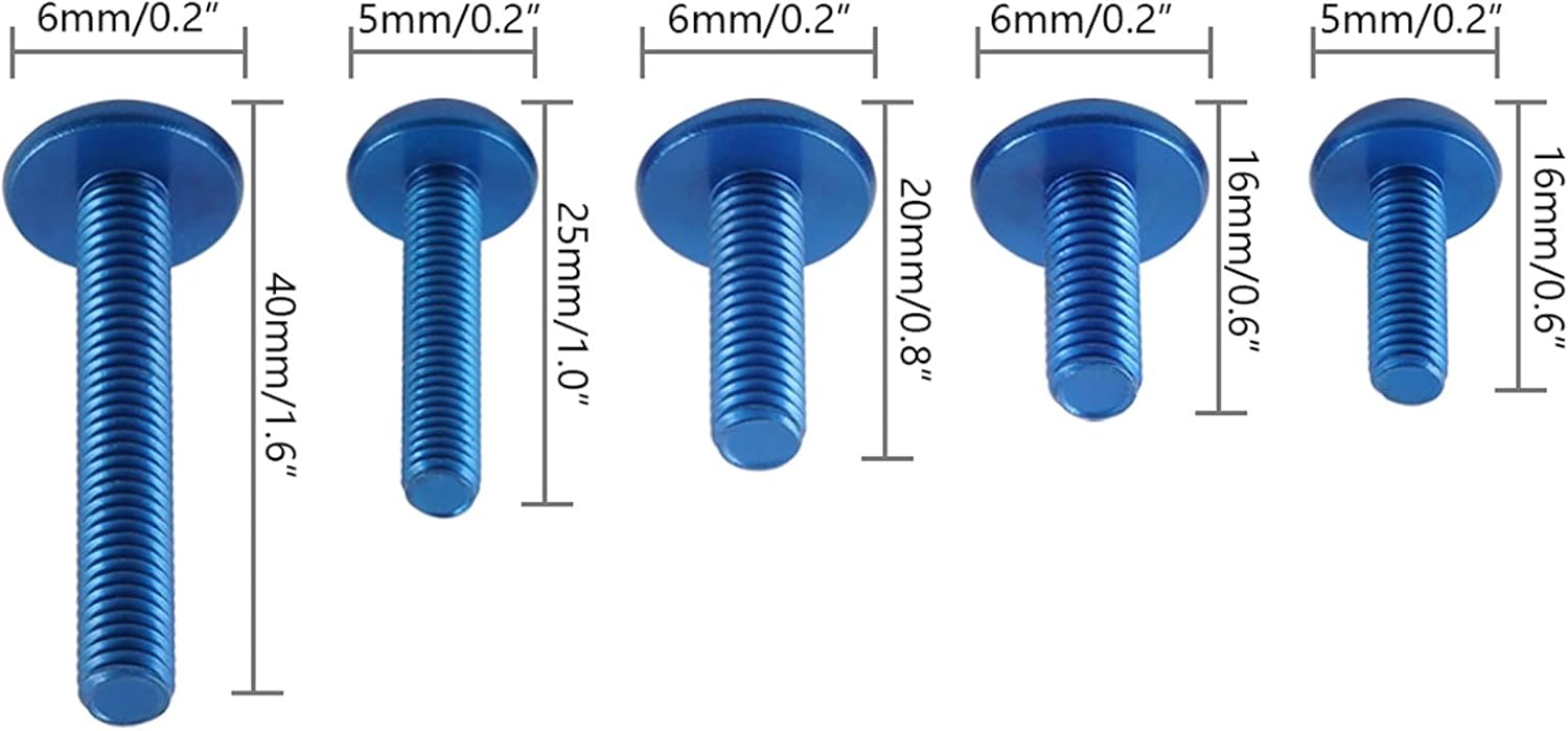 Wheel Lug Nut 177pcs Motorcycle Body Fairing Bolt for GSXR 600 1000 Bandit 1200 1250S V-Strom SV RG GS Katana 750 GSX TL 1000S Wheel Nut Caps (Color : Green)