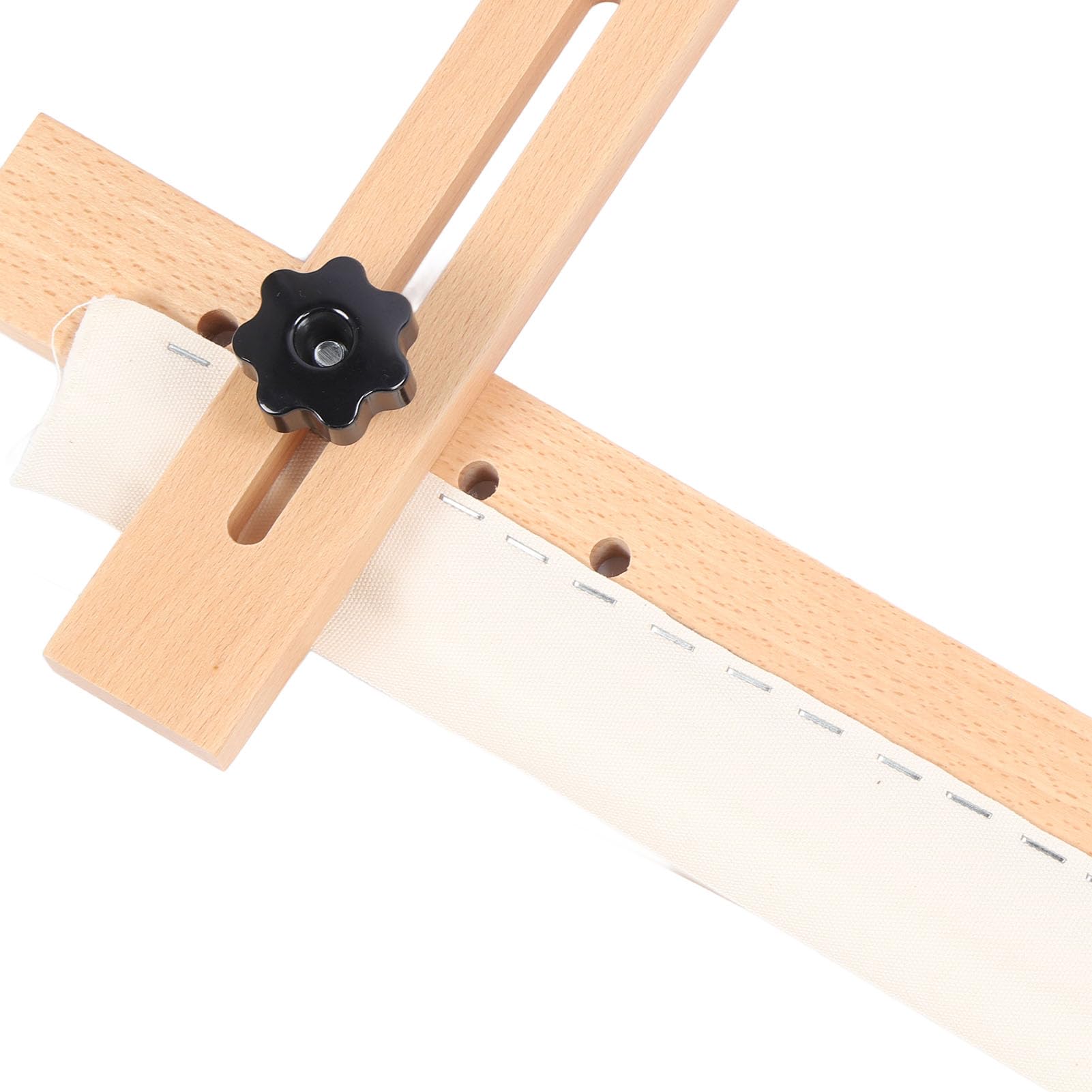 Hamwesh Telaio per Ricamo Ad Ago, Regolabile Fino a 70x50 Cm in Legno di Faggio per Ricamo, per Arazzo, per Scorrimento, Telaio Rettangolare per Quilting a Punto Croce con Morsetto da Scrivania per