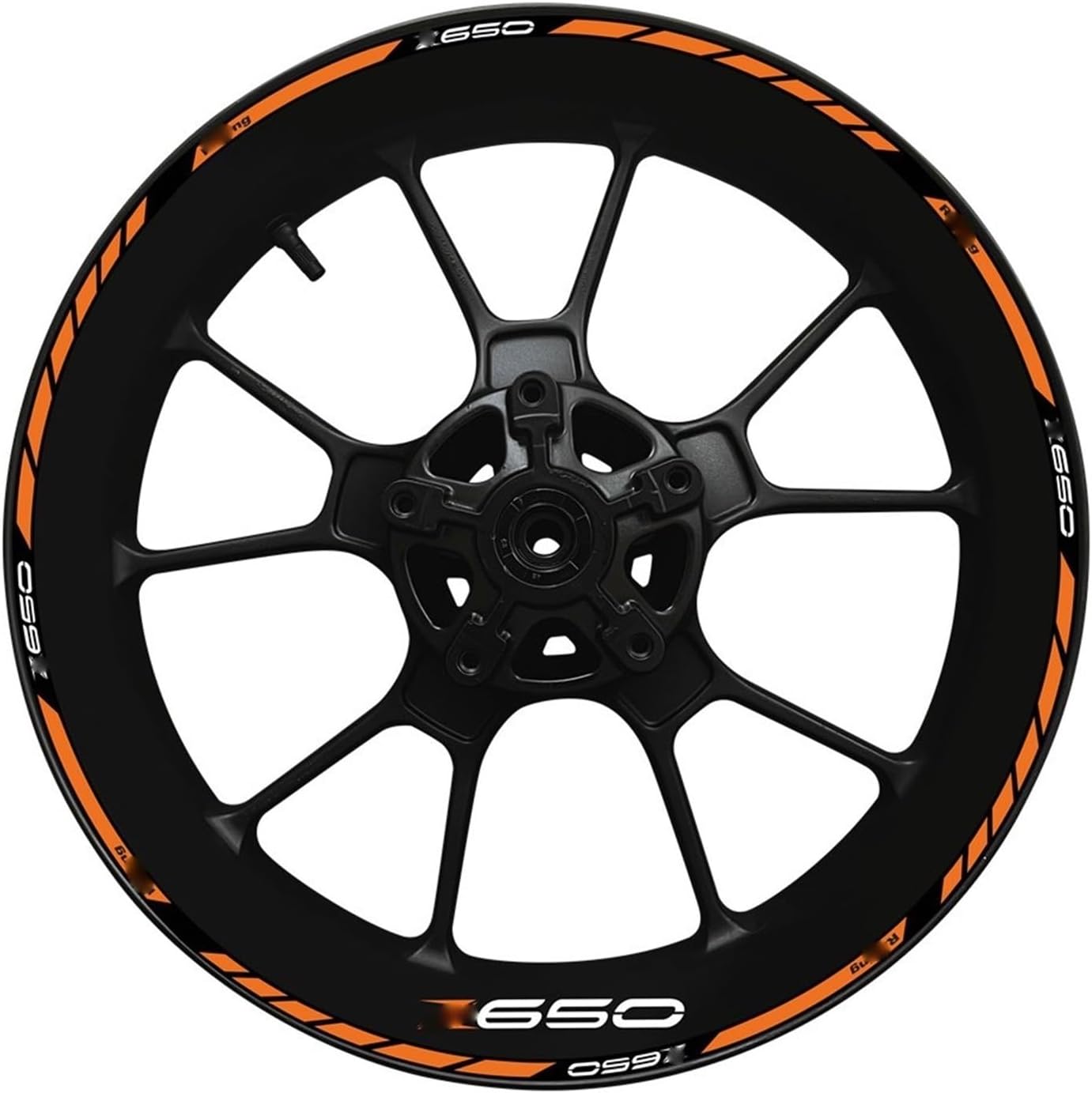 for for Z650 17 Inch Wheel Stickers Motorcycle Sticker Wheel Rim Decal(21)