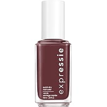 essie Expressie Nail Polish, Quick-Dry Plum Purple Nail Polish, Vegan, Scoot Scoot, 0.33 fl oz