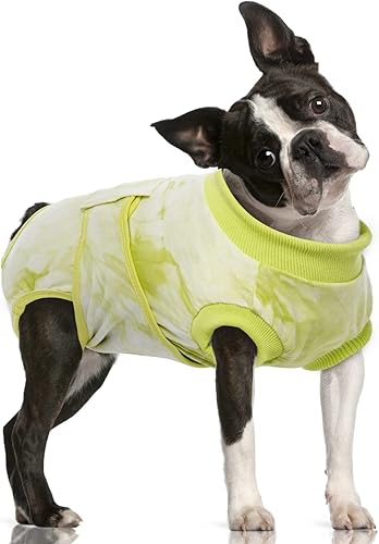 FUAMEY Traje de recuperación para perros, traje de esterilización para perras, traje de neuter para perros machos, trajes de cuerpo entero después