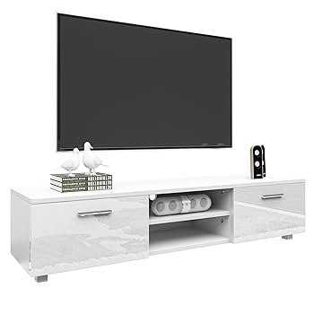 テレビスタンド 32〜70インチ対応 ホワイト 41-yQ1pnW5L.jpg