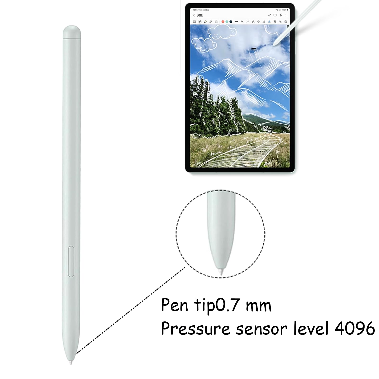 Amazon.co.jp: Anglepingping Galaxy Tab S9 FE スタイラスペン