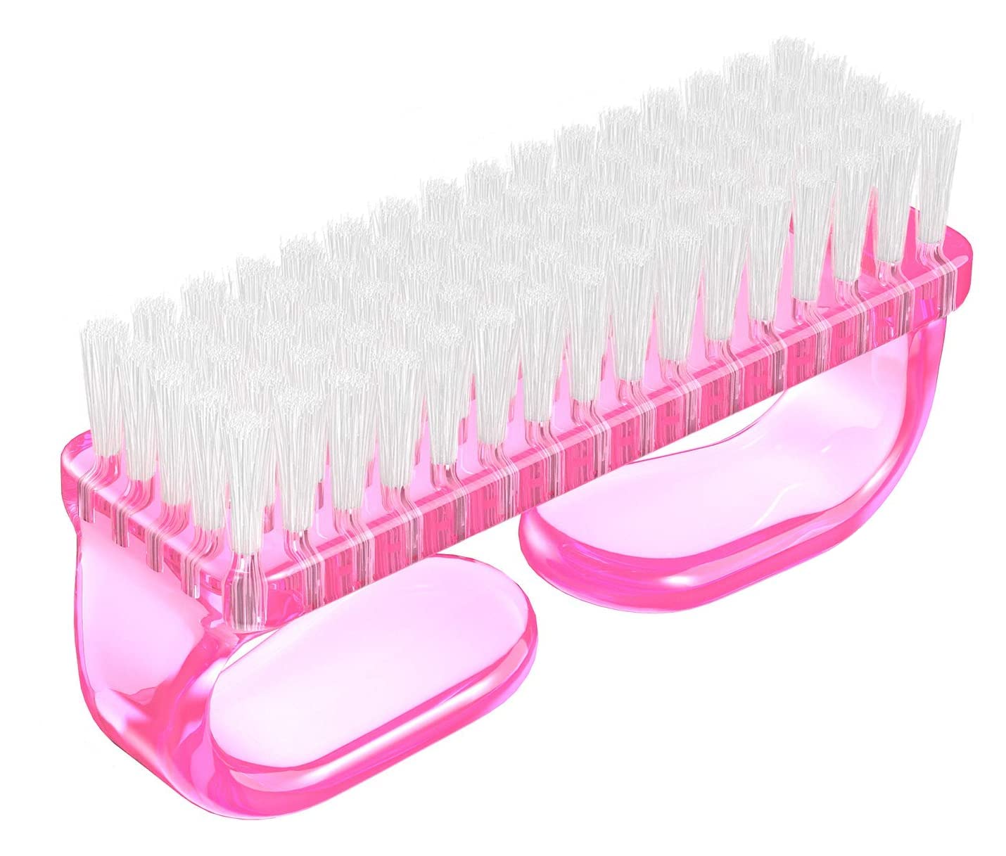 Nyamah Sales Nail Cleaning Brush Eco Friendly Fingernail Brush with Soft Bristles Nail Manicure Dust Brush for Hand Toes Nail Home Garden Salon use Multicolor Pack of 1