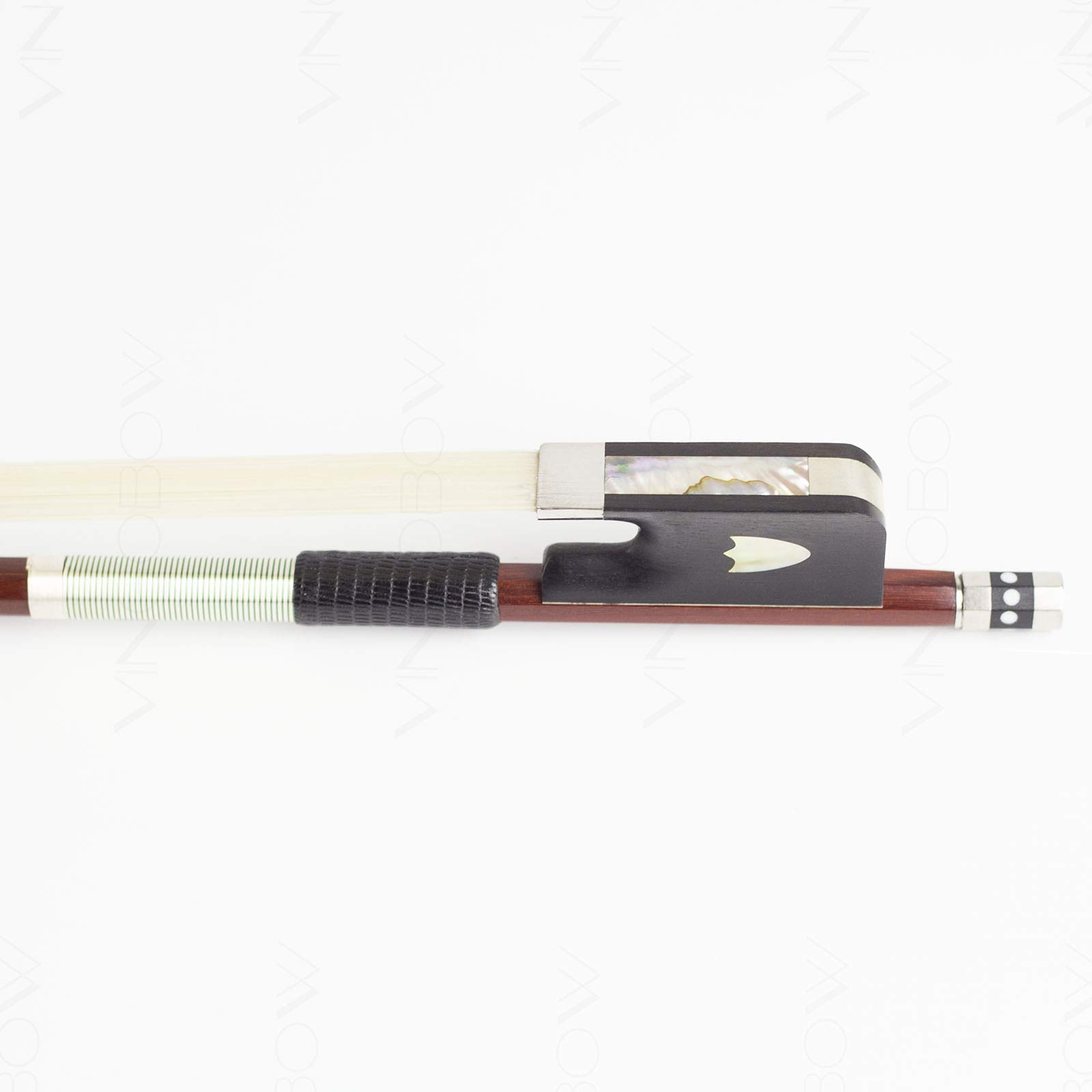 Pernmabuco violabogen Bratsche bogen für fortgeschrittene Spieler Ebony Frog gut ausgewähltes Rosshaar Art No. 430 M.