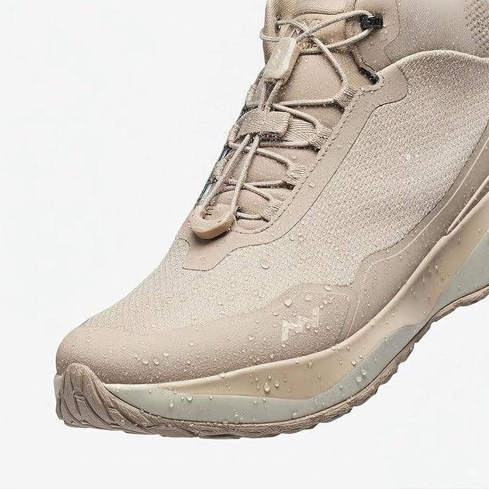 Image of Women's Hiking Boots Waterproof Lightweight Trail Shoes Zn-30 Sand 8 | Lightweight Feel, Easy to Wear, Modern Outdoor Style, Mid-cut Supportive Fit, Comfort for Walking & Travel