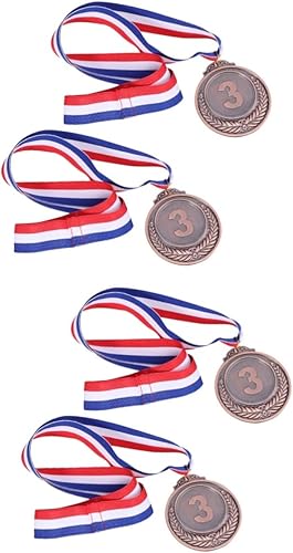 GANAZONO 4 Pcs Soccer Training Poles Inflatable Banana Zinc Alloy Medals Soccer Agility Poles Award Medal Party