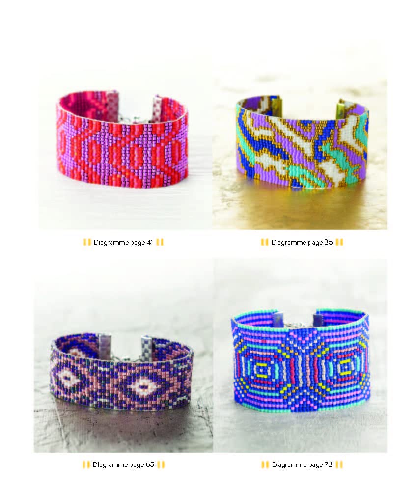 Tissages de perles en 500 modèles