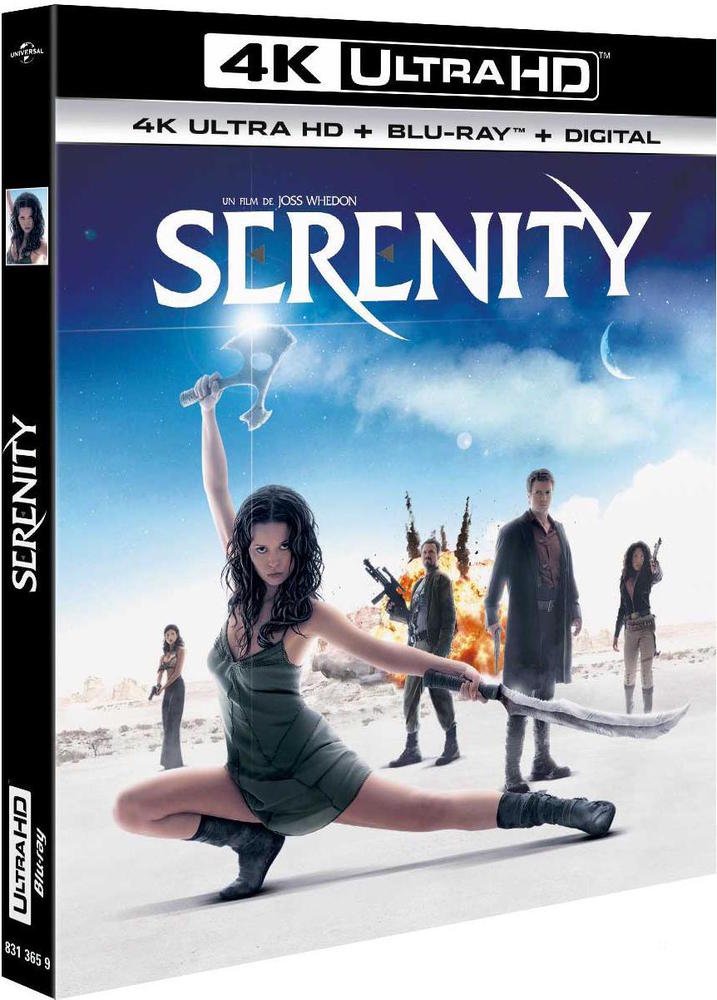 Serenity [4K Ultra-HD + Blu-Ray + Digital Ultraviolet]