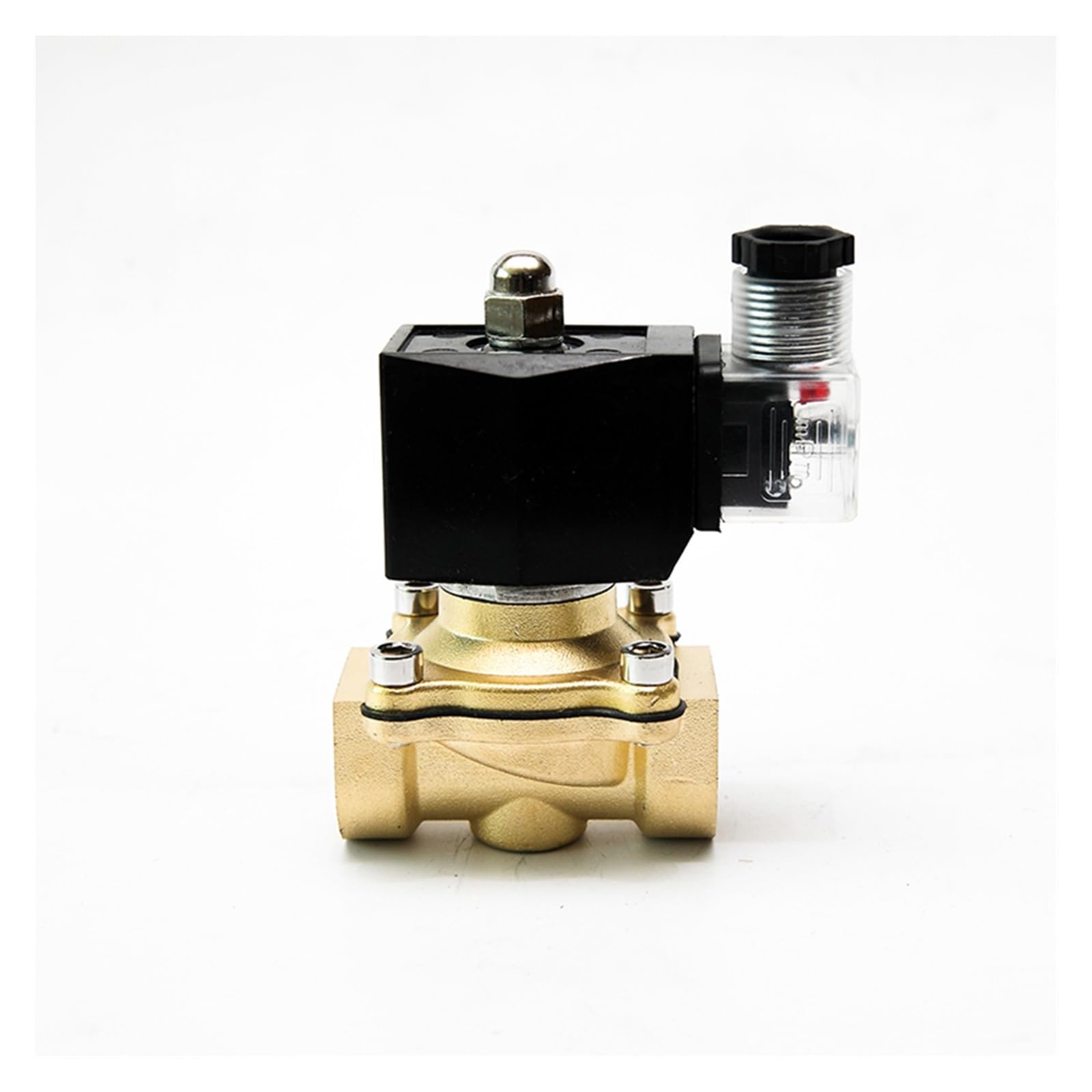 ZXTIIEUF DN10 DN15 DN20 DN25 DN32 DN40 DN50 Brass Waterproof Solenoid IP65 Normally Closed Normally Open Solenoid(220vac-normally Closed,DN25)