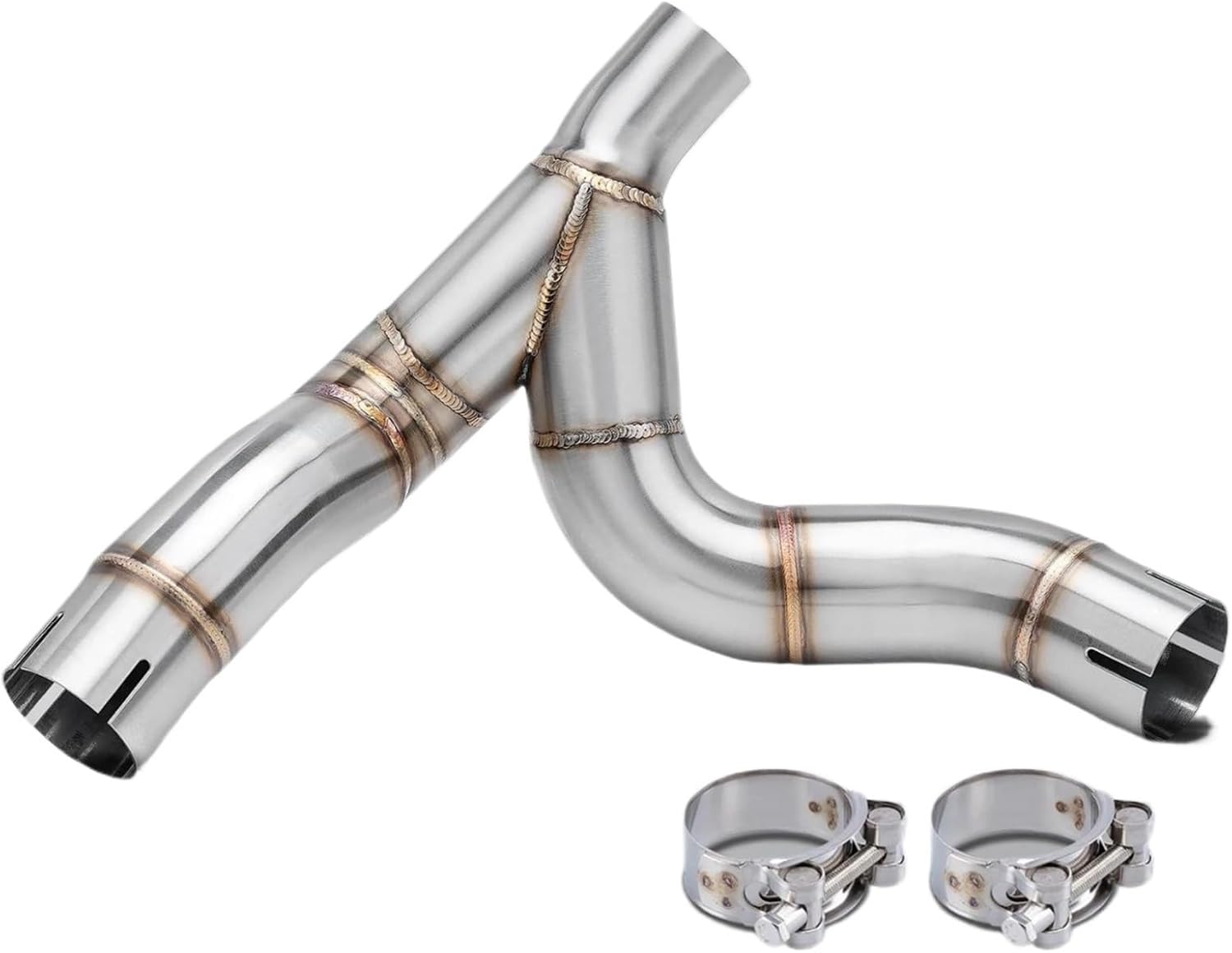Slip-on Tube for Ducati for Desert X for DesertX 950 2022 2023 2024 Motorcycle Exhaust Modified Stainless Middle Pipe Interface