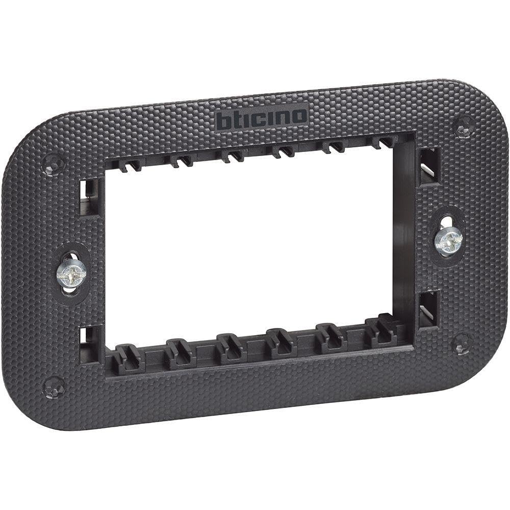 support de montage - bticino living now - 3 modules - bticino btk4703