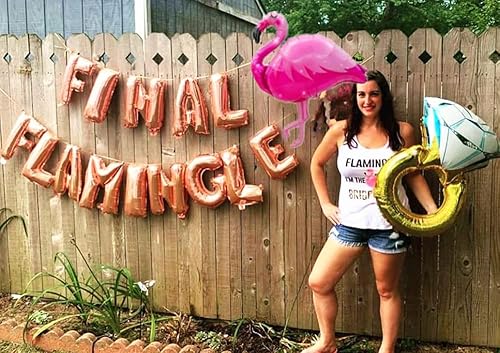 Miniatura 3 de JeVenis Globos de flamenco final de oro rosa, flamenco, globos de bach, flamenco, despedida de soltera, decoración de fiesta de flamenco, globos de