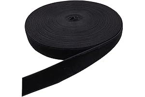 Black Velvet Hair Ribbon: 15 Yards of Sophistication and Style