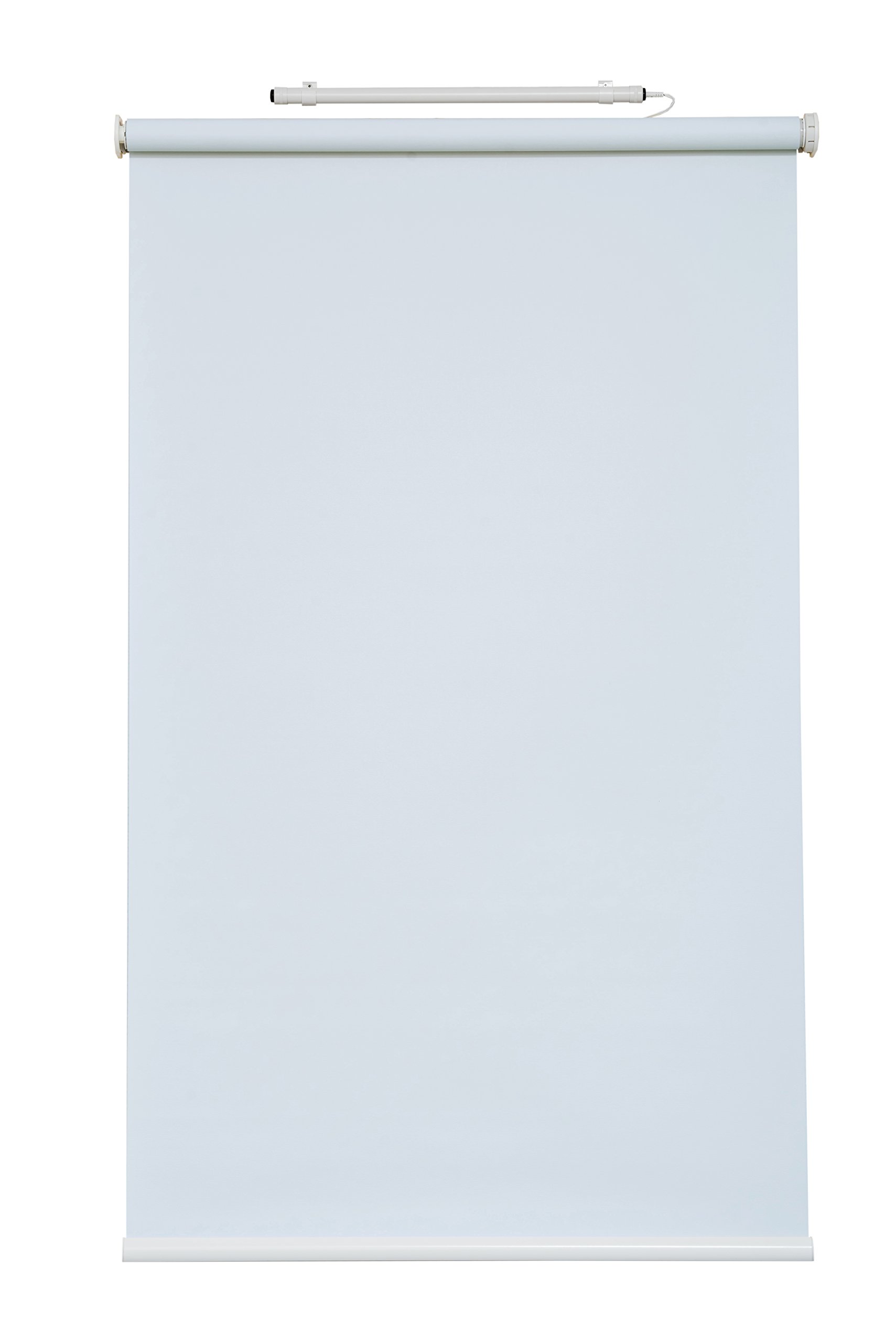 Sunl INES Batterie Store Enrouleur occultant Anthracite PES, Gris Clair, 8 x 80 cm