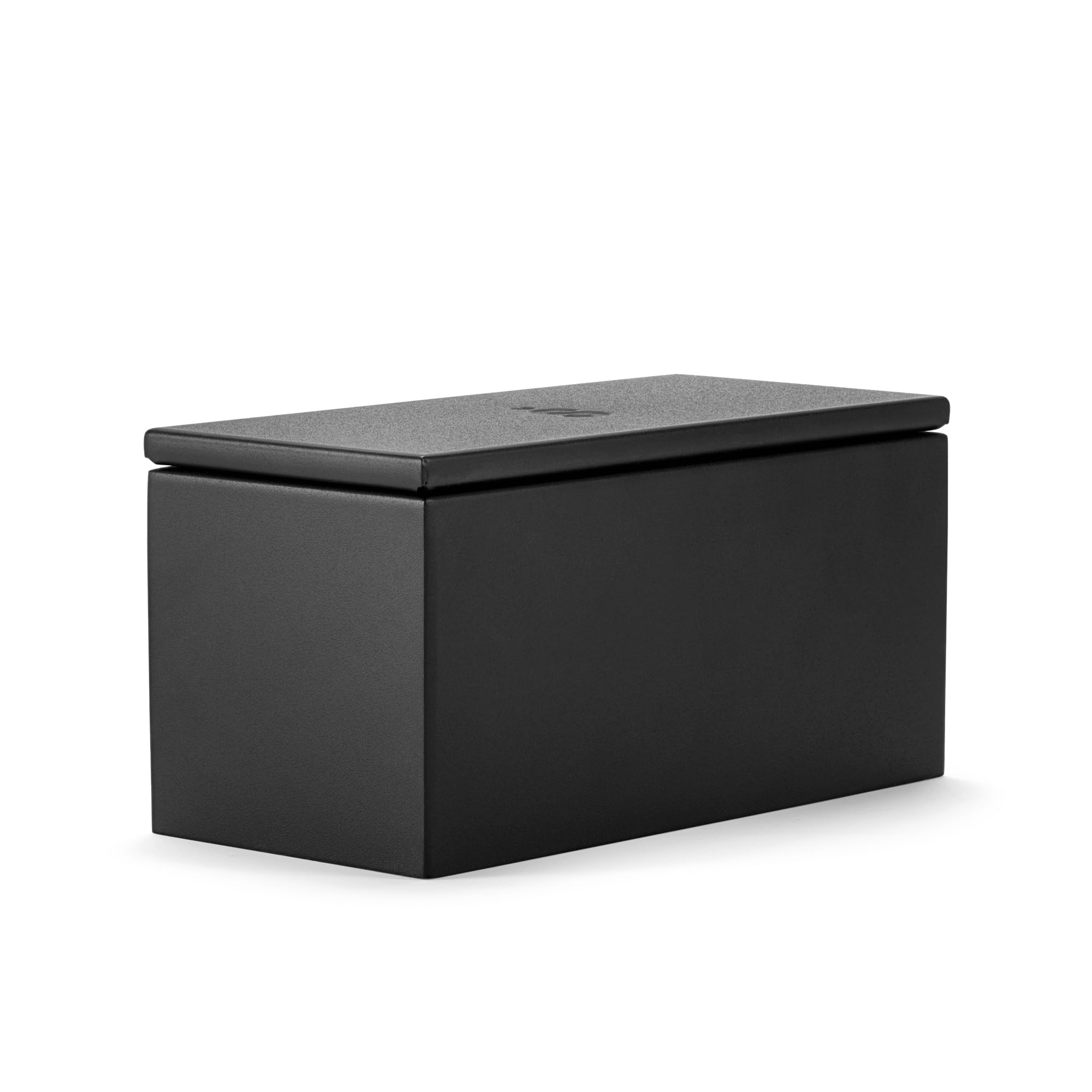 Sjöstrand Coffee Kapselhalter Schwarz Matt – Kapselspender für Nespresso kompatible Kaffeekapseln – Edelstahl & Holz – Plastikfreie Design Kapsel Aufbewahrung – Passend zur The Original Maschine