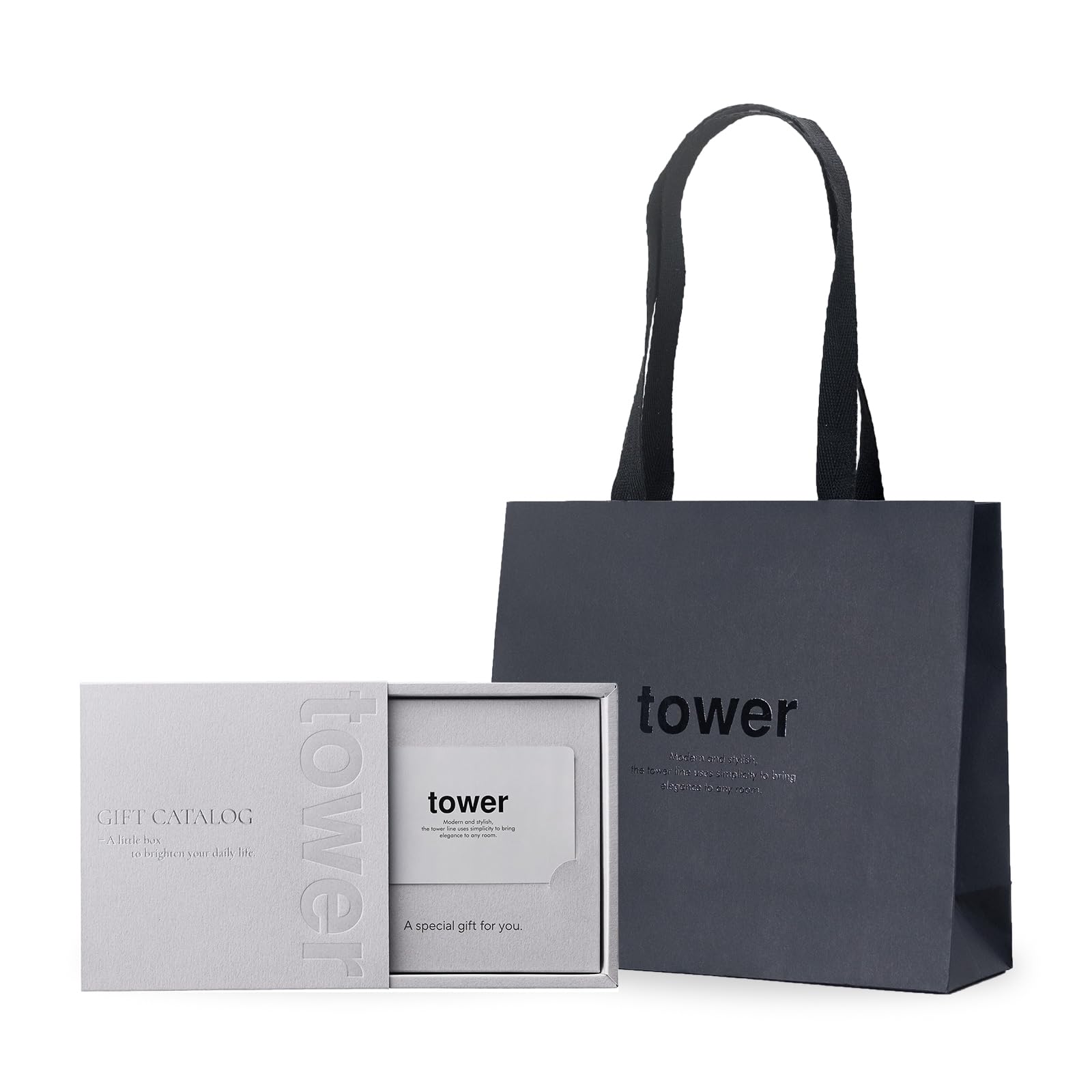 山崎実業(Yamazaki) 【700アイテムの中から選べる】【オリジナル手提げ袋付き】 tower カタログギフト 10,000 ポイントコース 結婚祝い 出産祝い 内祝い 新築祝い 誕生日 プレゼント 選べるギフト - 2