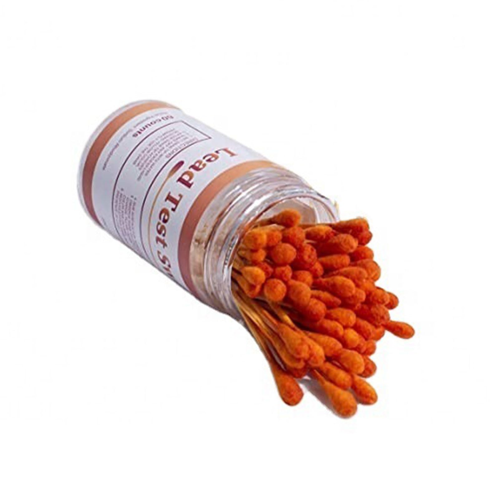 Kit de test de peinture au plomb avec 30 écouvillons de test rapide pour toutes les surfaces peintes, céramique, plats, métal, bois, détection de peinture, évaluation du métal, examen du bois,
