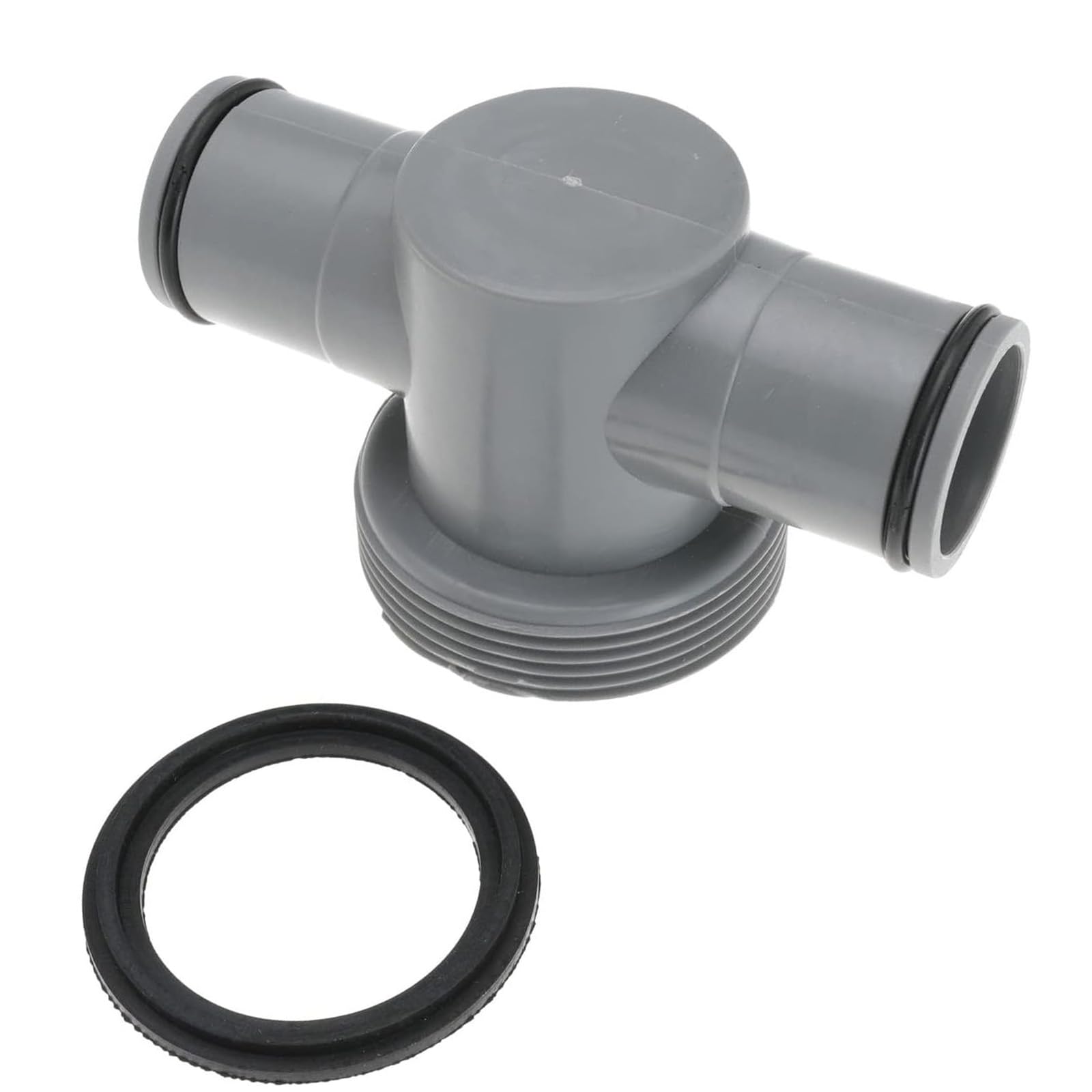 Multifuntional T Joint Pool Hose Connector Pool Accessories Texture for Seamlessly Connection of Multiple Hoses Leakproof Connector