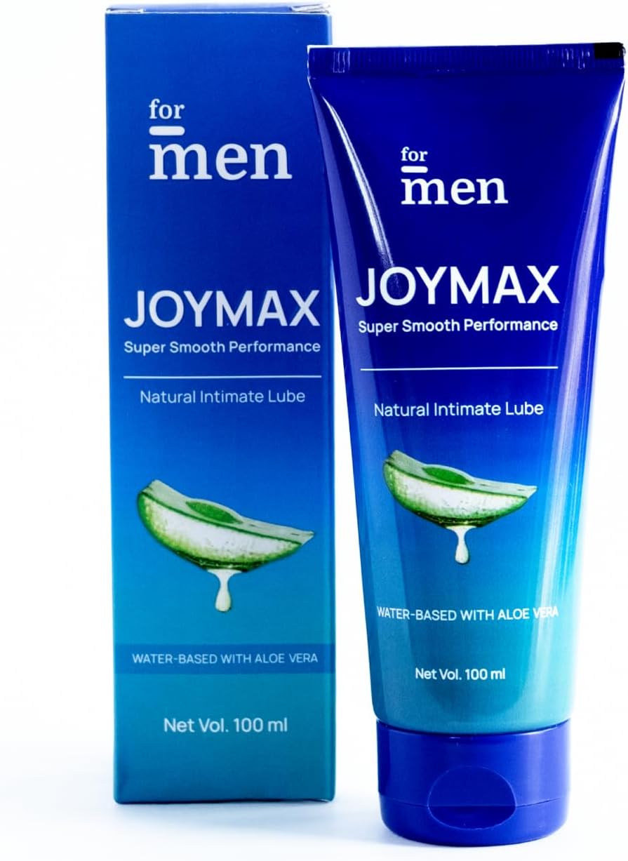 ForMen Water-Based Intimate Lube Gel with Aloe Vera | Lubricant Gel Men & Women | Non-Sticky, Long-Lasting, Anti-Stain & Skin-Friendly - 100 ml (Pack of 2)
