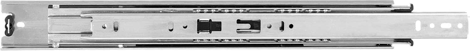 Knape & Vogt 8400P 28 Inch Side Mount Full Extension Drawer Slide Contractor Pack of 10 Pairs, 26" Long, 10 Pairs 28 Inch 5-Pack (10 Slides)