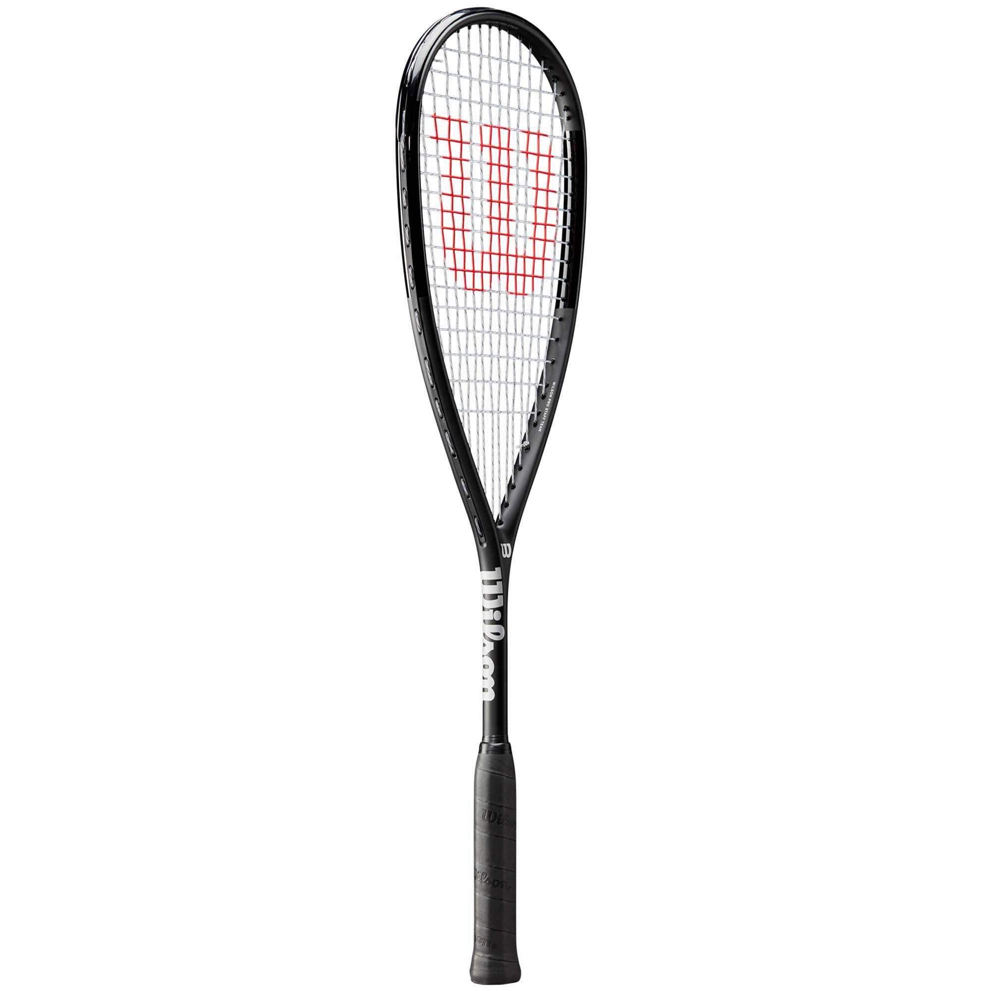 Wilson Squash Racchetta Pro Staff Team, Unisex, Manico Pesante, Nero, WR031010H0